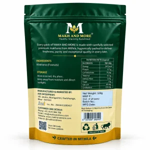 100 gm jumbo makhana back makh and more 100 gm jumbo makhana back makh and more