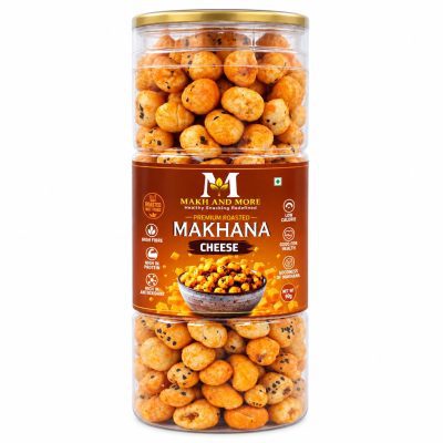 Premium Roasted Makhana 90g Cheese Flavours